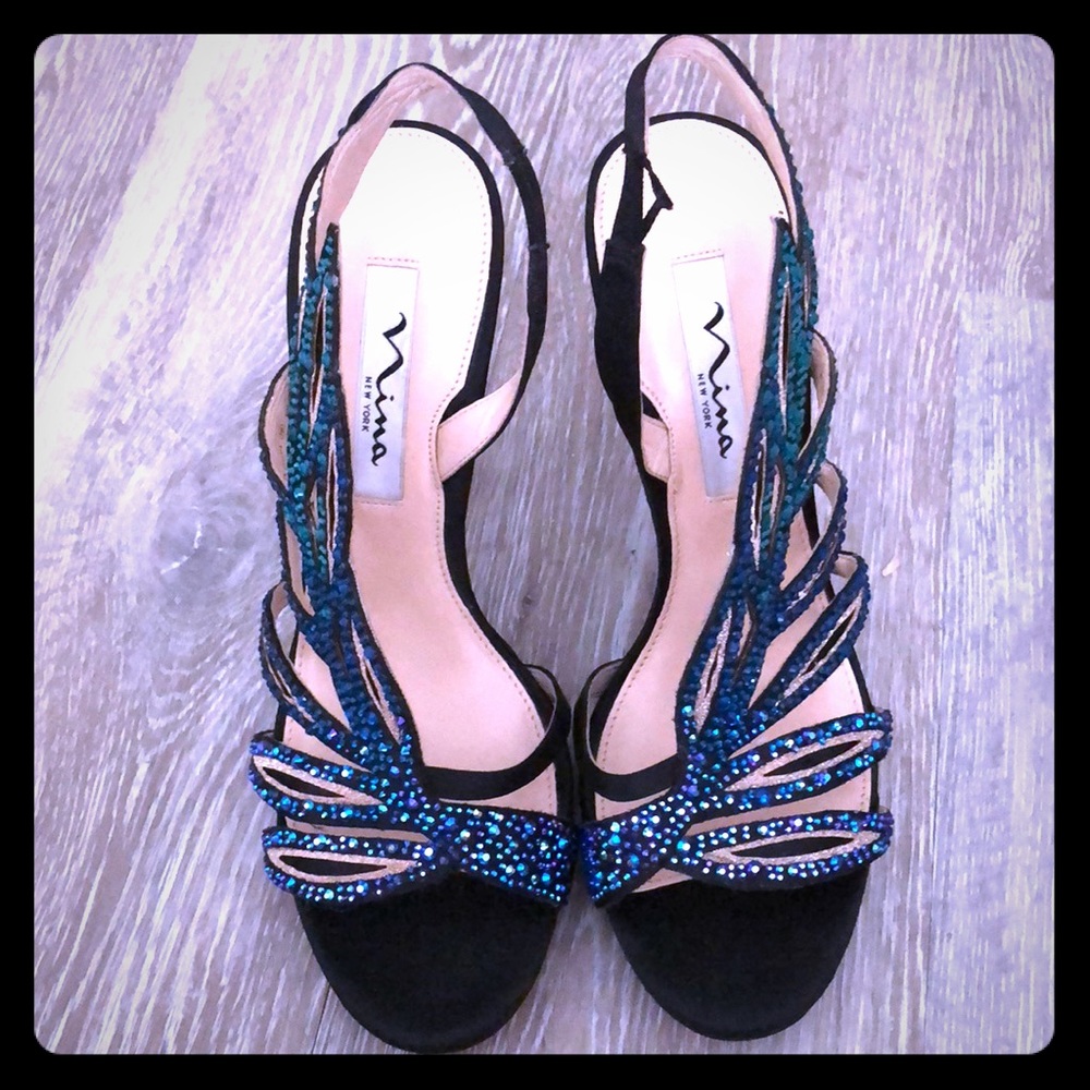 Nina Peacock Heels 👠